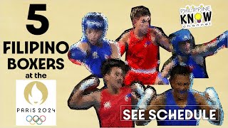 WATCH BOXING TEAM PHILIPPINES 2024 SCHEDULE Paris Summer Olympics [upl. by Skyla]