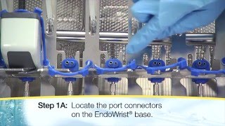 How To Load and Unload the da Vinci® EndoWrist® Washer Rack [upl. by Anaz]