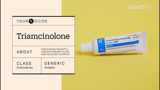 Triamcinolone Trianex Uses How It Works and Possible Side Effects  GoodRx [upl. by Ayhdnas]