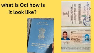 OCI कैसी होती है How Oci look likeOci document open [upl. by Delos]