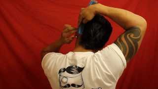 STYLING A POMPADOUR AND DUCKTAIL WITH HIGHLIFE POMADE VOODOO BREW 2 [upl. by Stanislaw]