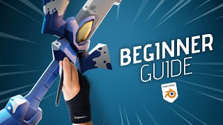 Texture Painting in Blender for Complete Beginners [upl. by Nolana]