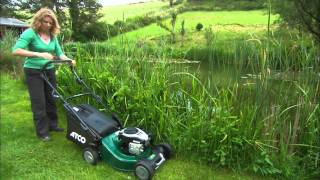 Atco Petrol 4 Wheel Lawnmowers [upl. by Bledsoe]