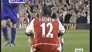 Arsenal vs Manchester United 2003  Premier League  Full match  English audio [upl. by Anavi]