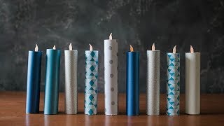 DIY Flameless Menorah [upl. by Lohner]