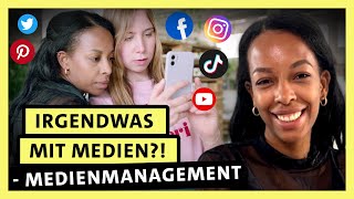 Irgendwas mit Medien Medienmanagement studieren Viel Praxis wenig Theorie  alpha Uni [upl. by Neerahs]