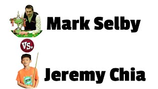 Mark Selby vs Jeremy Chai [upl. by Norehs]