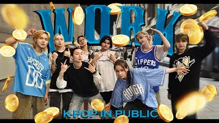 KPOP IN PUBLIC  ONE TAKE  ATEEZ  WORK dance cover by Free Wings [upl. by Grimaldi]