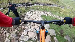 Scafell Pike Mountain Bike Englands Highest Mountain [upl. by Estell]