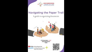 Navigating the Paper Trail  A Guide to organizing documents [upl. by Akihdar]