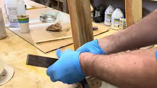 Adding epoxy fillets to my crossbeam plates [upl. by Kirkpatrick]