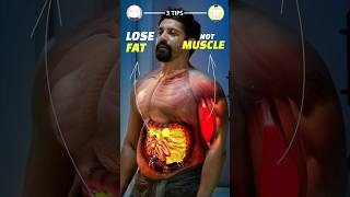 Lose Fat Without Losing Muscle 3 tips [upl. by Gerrilee]