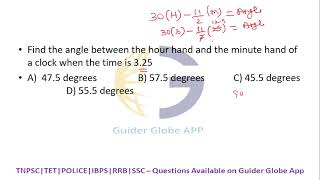 Find the angle between the hour hand and the minute hand of a clock when the timeis 325 [upl. by Artema]