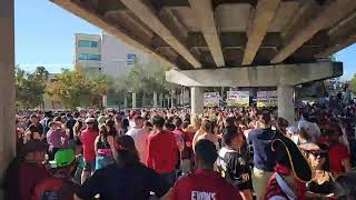 Gasparilla pirates ☠️ festival tampa 2024 before parade Gasparillatampaparade [upl. by Ninnette903]