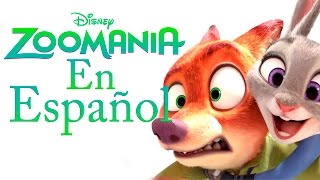 Try Everything  SPANISH VERSION  Lyrics Video Disney Zootopia EN ESPAÑOL [upl. by Winou374]