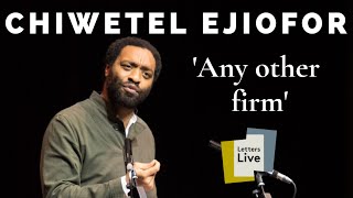 Chiwetel Ejiofor reads possibly the funniest letter of recommendation ever [upl. by Swartz]