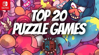 Top 20 Nintendo Switch Puzzle Games  2021 Best Games On Nintendo Switch [upl. by Ydorb817]