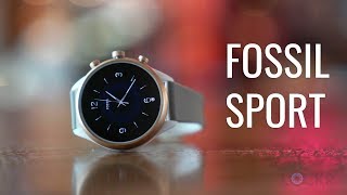 Fossil Sport Complete Walkthrough An Affordable Lightweight WearOS Smartwatch [upl. by Mariejeanne]