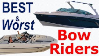 Best to Worst Bow Riders in Todays Market Where is You Boat Ranked [upl. by Eihs]