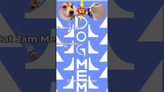 Vibing Dog Meme Vs Cat Jam Meme🤩😎🔥 [upl. by Ocisnarf319]