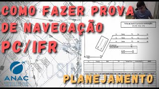 COMO FAZER PROVA DE NAVEGAÇÃO  PILOTO COMERCIAL IFR ANAC [upl. by Aynos482]