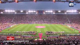 2009 UEFA Champions League Final Opening Ceremony Stadio Olimpico Roma [upl. by Kired]