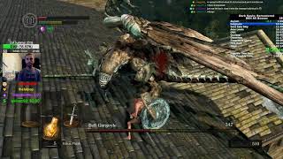 Dark Souls Remastered  Black Knight Halberd All Bosses Speedrun in 12630 [upl. by Gerson]