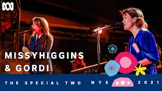 Missy Higgins and Gordi  The Special Two  Sydney New Years Eve 2021 [upl. by Marinna412]