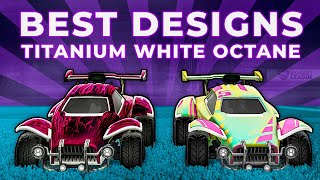 50 Clean TW OCTANE Designs in Rocket League [upl. by Mazman]