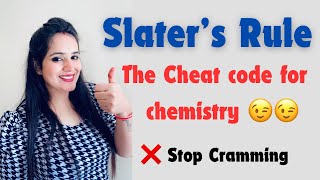 Slaters Rules The Guide to Easy chemistry important [upl. by Akitnahs]