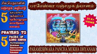 PARAMESHWARA PANCHA MUKHA DHYANAM RAVANA MAHANYASAM [upl. by Karmen17]