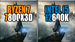 Ryzen 7 7800X3D vs 12600K Performance Benchmarks  Tested in 15 Games and Applications [upl. by Arykahs]