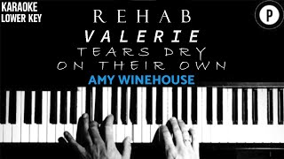 ğŸ™ï¸AMY WINEHOUSE Karaoke SONGS ğŸ™ï¸ REHAB  VALERIE  TEARS DRY ON THEIR OWN [upl. by Gregson760]