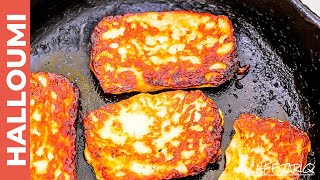 Halloumi Frying Cheese of the Middle East [upl. by Malloch]