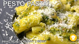 Nut free  PESTO PASTA RECIPE with chorizo  5 min recipe  TheRecipeConnoisseur [upl. by Beatrisa]