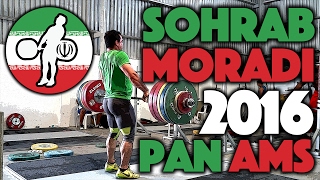 Sohrab Moradi 94kg Iran  June 8th amp 9th Training  2016 Pan Ams [upl. by Che]