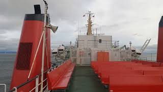 MV Isle of arran the 40th anniversary the ArdrossanBrodick ferry crossing [upl. by Leora]