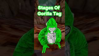 Stages Of Gorilla Tag gorillatag gtag recommended viral [upl. by Gregg]