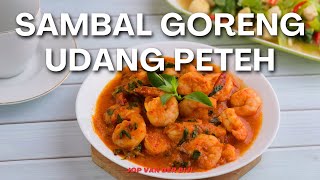 Hoe maak je Indische Sambal Goreng Udang Peteh Garnalen [upl. by Shaffer604]