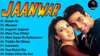 Jaanwar Movie all song Jukebox HD Songs  Akshay Kumar  Karishma Kapoor Alka Yagnik [upl. by Benita]