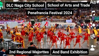 Vlog 586 Naga City School of Arts and Trade 2nd Regional Majorettes and Band Exhibition Naga city [upl. by Nyrrat]