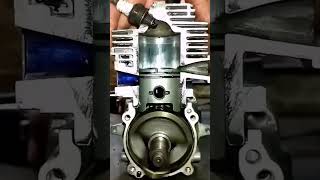 Inside a 2Stroke Engine 🔧  See How It Works in Action [upl. by Halimaj]