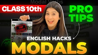 MODALS class 10🔥 Super Hacks and Tricks😎 Complete Revision in 12 mins✅ [upl. by Howzell]