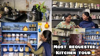 Vlog43 NonModular KITCHEN TOUR🤩Vessel collections and kitchen organization kitchentour diml [upl. by Harod]