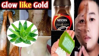 Diy coffee mask for Dark spots coffee face pack for Glowing Skin coffee pack [upl. by Ltsyrk947]