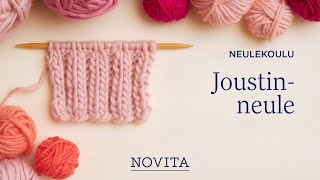 NOVITA NEULEKOULU Joustinneule [upl. by Noreg467]