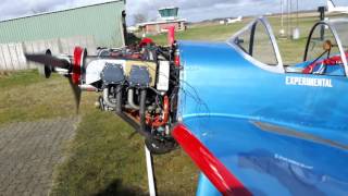 Lycoming IO360 idling with CLAVACO CVI4 electronic ignition system [upl. by Aihsemat380]