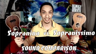 Ohana Sk21m vs Ohana O nino Sound Comparison [upl. by Bohannon]