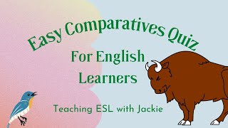 Easy Comparatives Quiz for English Learners  Superlative Adjective Games and Activities for ESL [upl. by Estel]