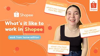 Whats it like to be a Shopee Employee WFH Edition [upl. by Mitman67]